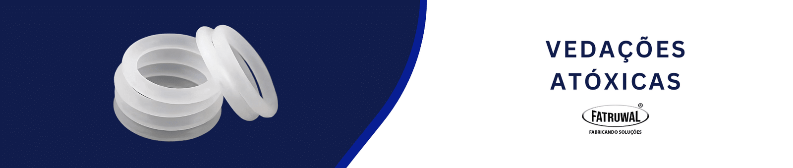 Banner vedações atóxicas